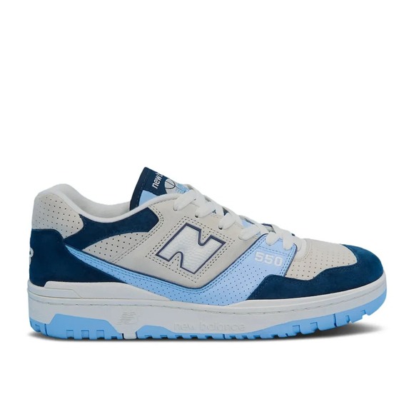 New Balance 550 Mens Size 12 Blue Grey BB550FLA Shoes Sneakers- NEW